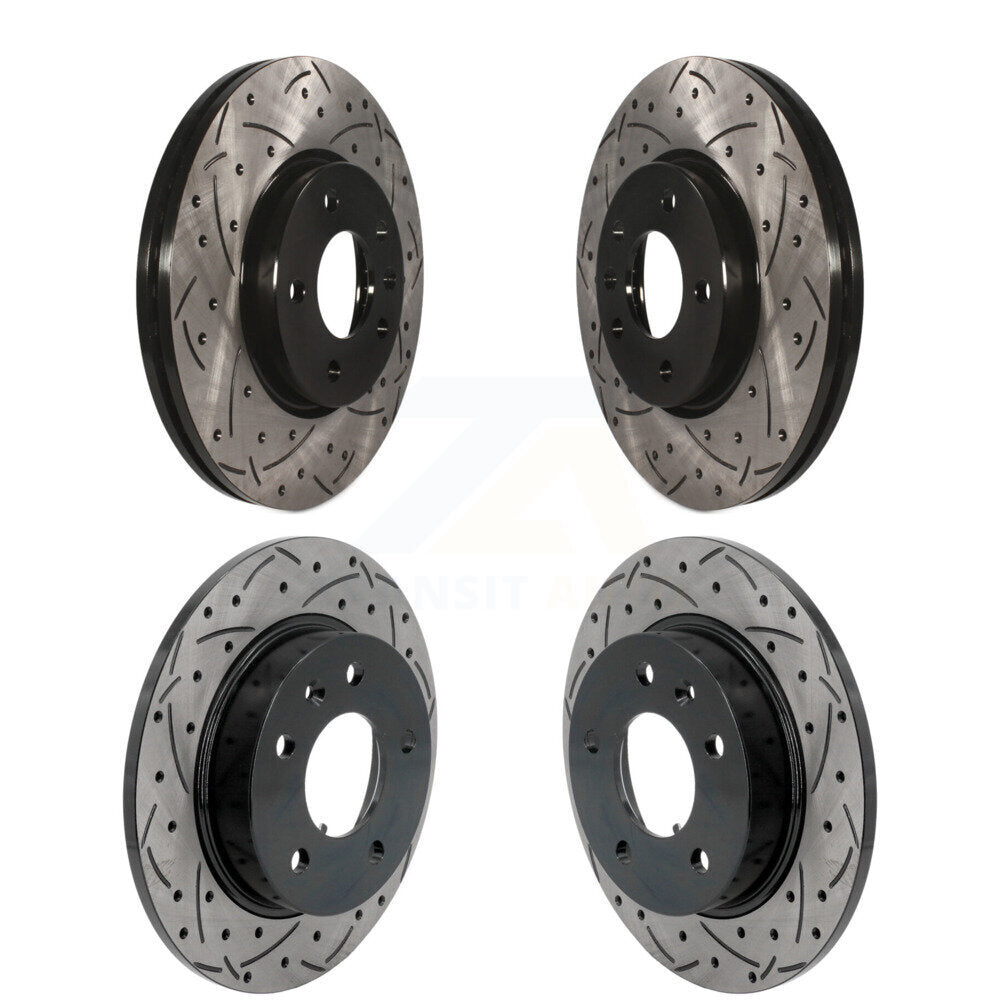 Drill Slot Brake Rotors Front Rear Kit For Chevrolet Trailblazer Buick Encore GX