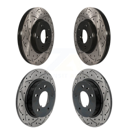 Drill Slot Brake Rotors Front Rear Kit For Chevrolet Trailblazer Buick Encore GX