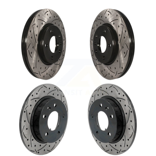 Drill Slot Brake Rotors Front Rear Kit For Chevrolet Trailblazer Buick Encore GX