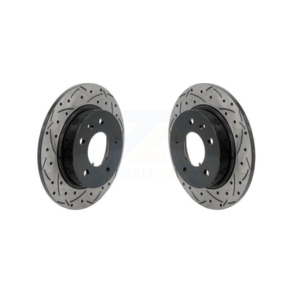 Drill Slot Disc Brake Rotors Rear Pair For Chevrolet Trailblazer Buick Encore GX