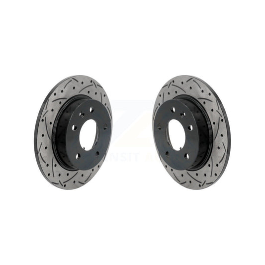 Drill Slot Disc Brake Rotors Rear Pair For Chevrolet Trailblazer Buick Encore GX