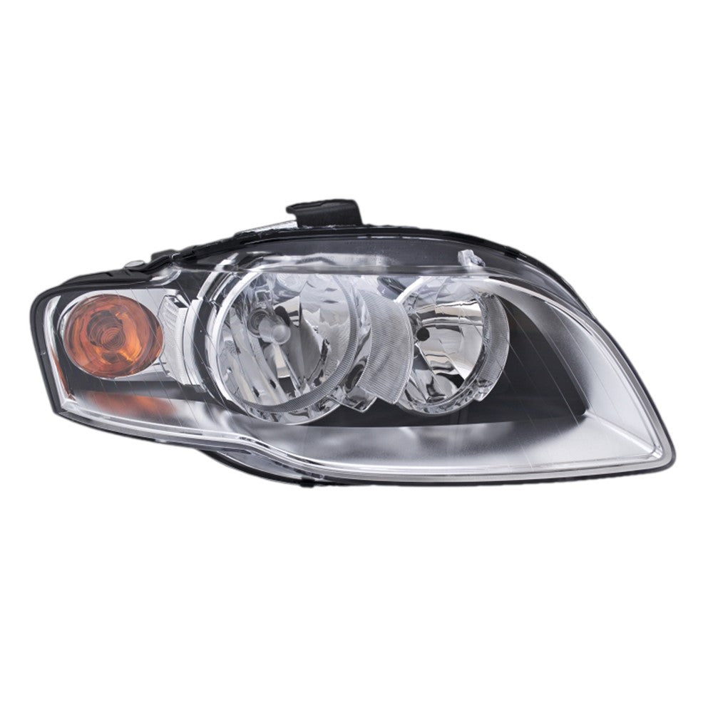 Front Right Passenger Side Halogen Headlight Assembly 2005-2009 Audi A4, S4, Rs4