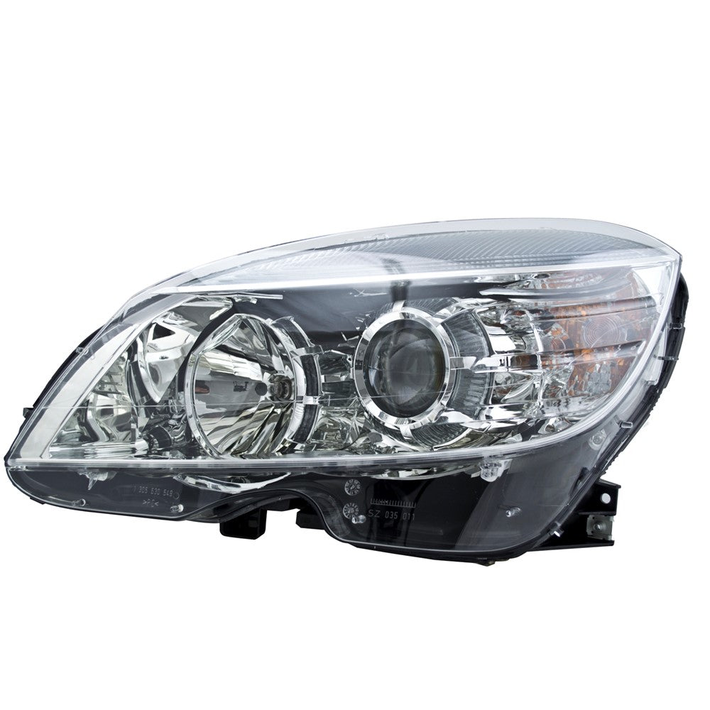 Front Left Driver Side Halogen Headlight Assembly 2008 Mercedes-Benz C350