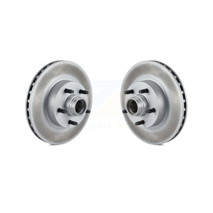 Coat Brake Rotor Hub Front Pair For Ford Ranger Mazda Explorer B3000 B2300 B4000