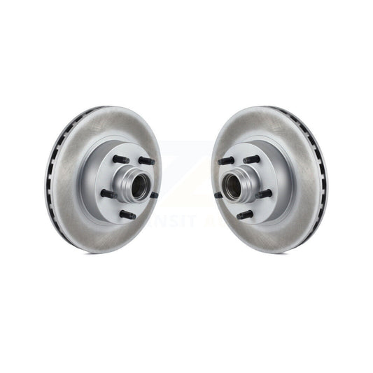 Coat Brake Rotor Hub Front Pair For Ford Ranger Mazda Explorer B3000 B2300 B4000