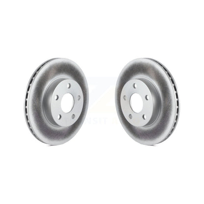 Coat Disc Brake Rotor Front Pair For Chevrolet Cavalier Pontiac Sunfire Grand Am