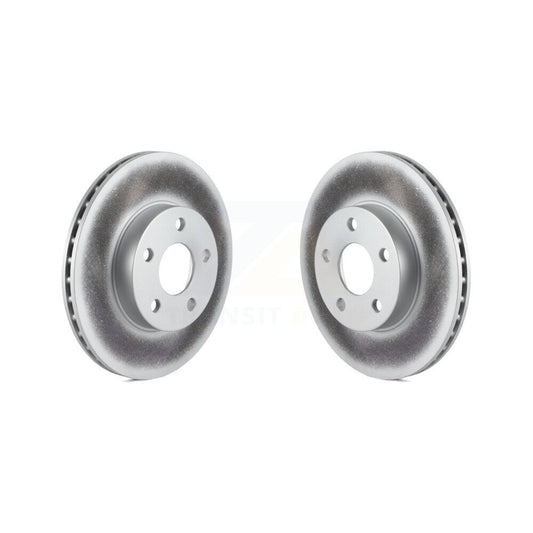 Coat Disc Brake Rotor Front Pair For Chevrolet Cavalier Pontiac Sunfire Grand Am