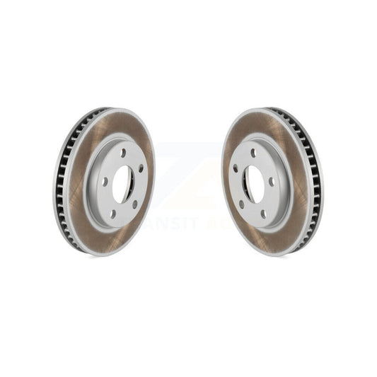 Coat Brake Rotors Front Pair For Buick Pontiac Chevrolet Montana Century LeSabre