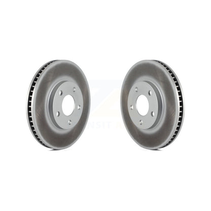 Coat Brake Rotors Front Pair For Chevrolet Impala Buick LeSabre Cadillac DeVille
