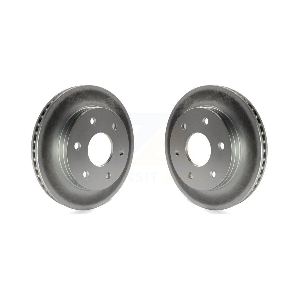 Coat Brake Rotor Front Pair For Chevrolet GMC Silverado 1500 Sierra Avalanche XL