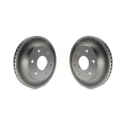 Coat Brake Rotor Front Pair For Chevrolet GMC Silverado 1500 Sierra Avalanche XL