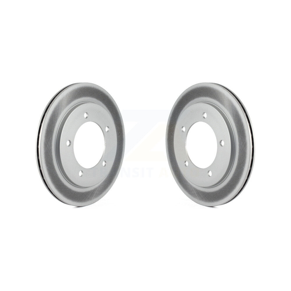 Coated Disc Brake Rotor Front Pair For 1999-2004 Chevrolet Tracker Suzuki Vitara