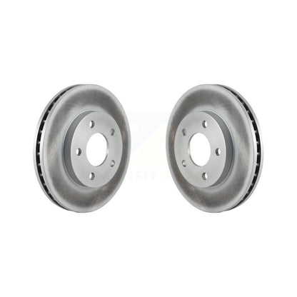 Coated Disc Brake Rotors Front Pair For Buick Rendezvous Pontiac Aztek