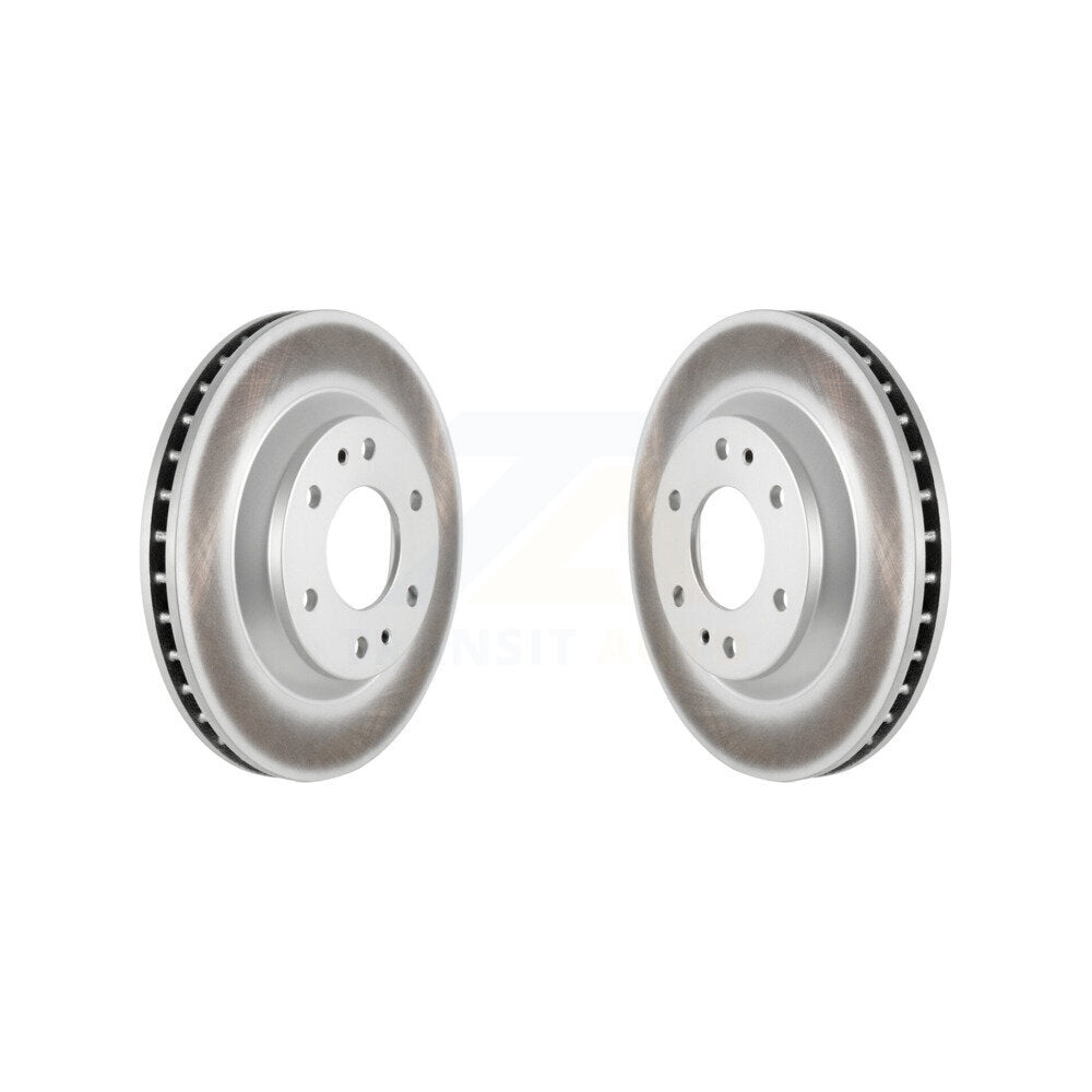 Coat Brake Rotor Front Pair For GMC Envoy Chevrolet Trailblazer Oldsmobile Buick