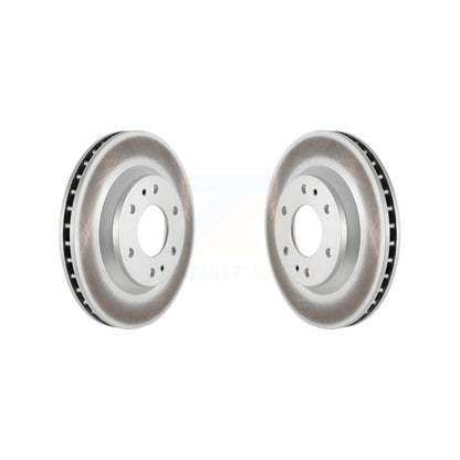 Coat Brake Rotor Front Pair For GMC Envoy Chevrolet Trailblazer Oldsmobile Buick