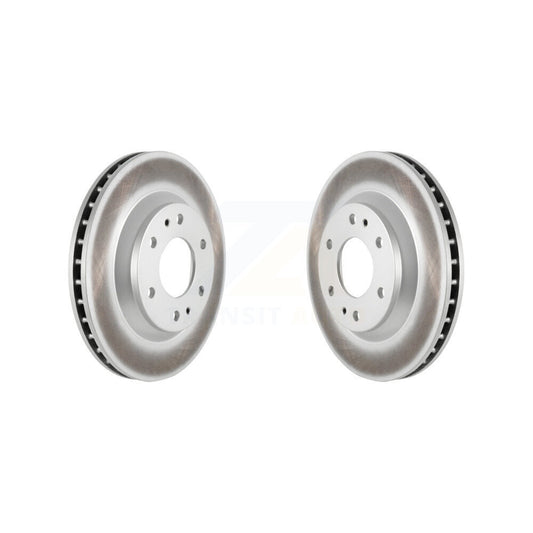Coat Brake Rotor Front Pair For GMC Envoy Chevrolet Trailblazer Oldsmobile Buick
