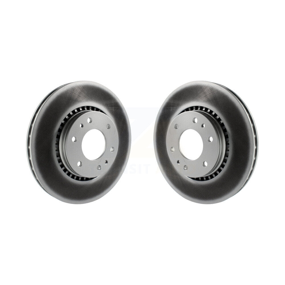 Coat Brake Rotor Front Pair For Chevrolet GMC Trailblazer Envoy XL EXT SSR Buick
