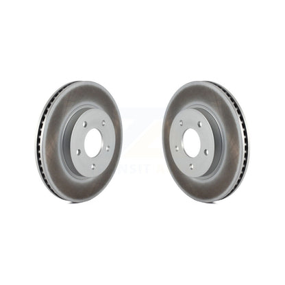 Coated Brake Rotors Front Pair For Saturn Vue Chevrolet Equinox Pontiac Torrent