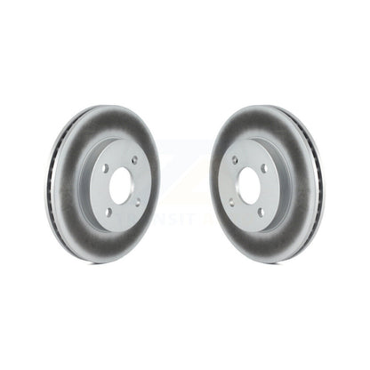 Coated Brake Rotor Front Pair For Chevrolet Cobalt Pontiac G5 Saturn Ion Pursuit