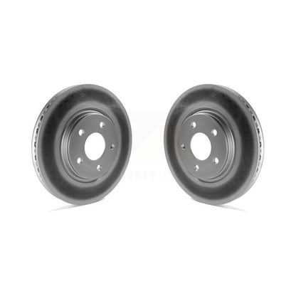 Coat Brake Rotor Front Pair For Chevrolet Malibu Pontiac Cobalt G5 G6 Saturn Ion