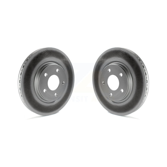 Coat Brake Rotor Front Pair For Chevrolet Malibu Pontiac Cobalt G5 G6 Saturn Ion