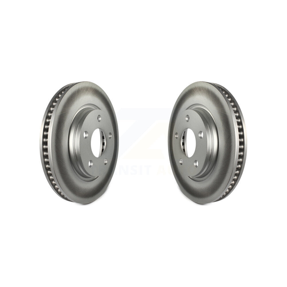 Coat Brake Rotor Front Pair For Buick Pontiac LaCrosse Grand Prix Allure Montana