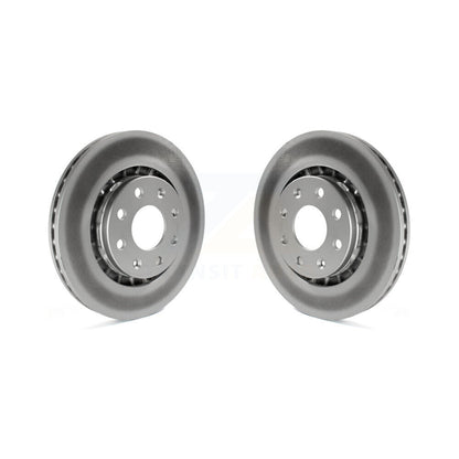 Coat Brake Rotor Front Pair For Chevrolet Aveo Pontiac Aveo5 Wave Spark G3 EV GT