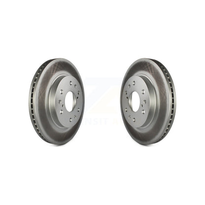 Coat Brake Rotors Front Pair For Chevrolet GMC Sierra 1500 Silverado Cadillac XL