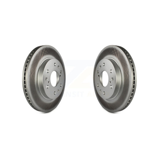 Coat Brake Rotors Front Pair For Chevrolet GMC Sierra 1500 Silverado Cadillac XL