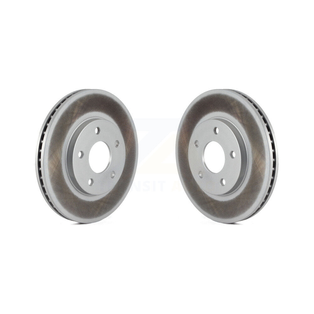 Coated Disc Brake Rotors Front Pair For Chevrolet HHR