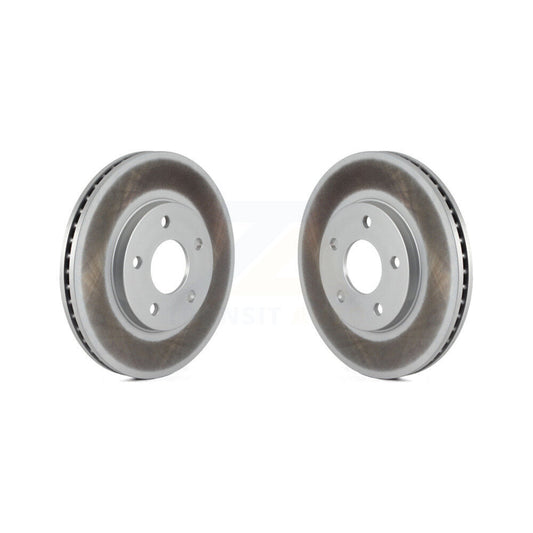 Coated Disc Brake Rotors Front Pair For Chevrolet HHR