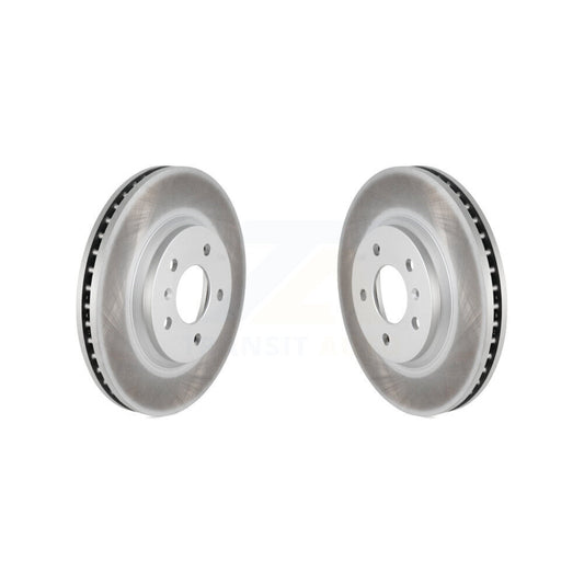 Coat Disc Brake Rotors Front Pair For Chevrolet Impala Buick Lucerne Monte Carlo