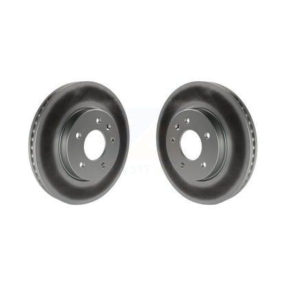 Coated Brake Rotors Front Pair For Chevrolet Equinox Pontiac Torrent Saturn Vue