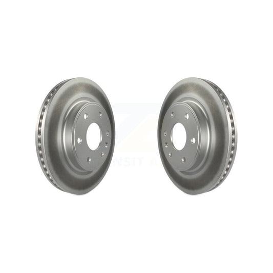 Coat Disc Brake Rotor Front Pair For GMC Acadia Buick Enclave Chevrolet Traverse