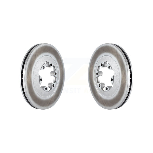 Coated Disc Brake Rotors Front Pair For 2009-2012 Chevrolet Colorado GMC Canyon