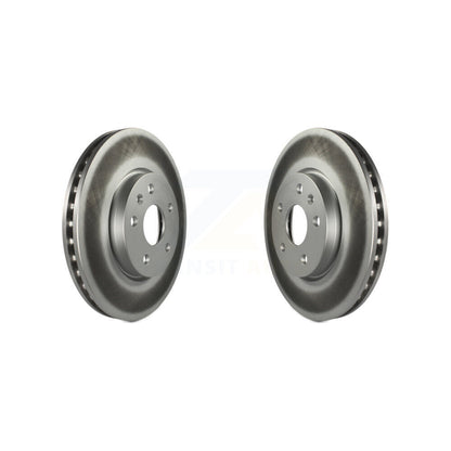 Coat Brake Rotor Front Pair For Chevrolet Equinox GMC Terrain Buick Camaro Regal