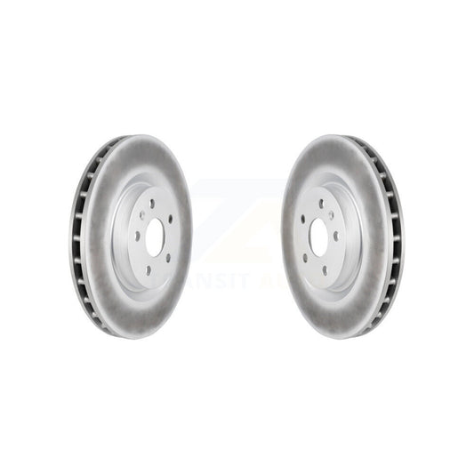 Coat Disc Brake Rotors Front Pair For Chevrolet Camaro Pontiac G8 Buick Regal SS