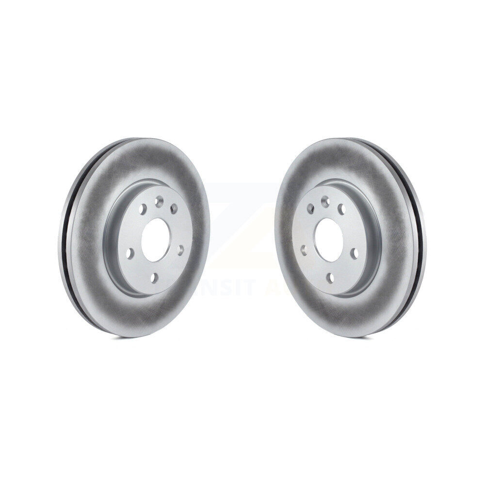 Coated Brake Rotor Front Pair For Chevrolet Cruze Sonic Bolt EV EUV Volt Limited