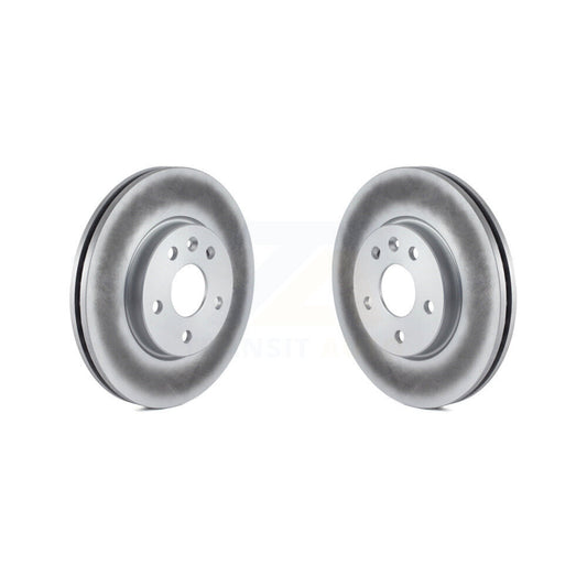 Coated Brake Rotor Front Pair For Chevrolet Cruze Sonic Bolt EV EUV Volt Limited