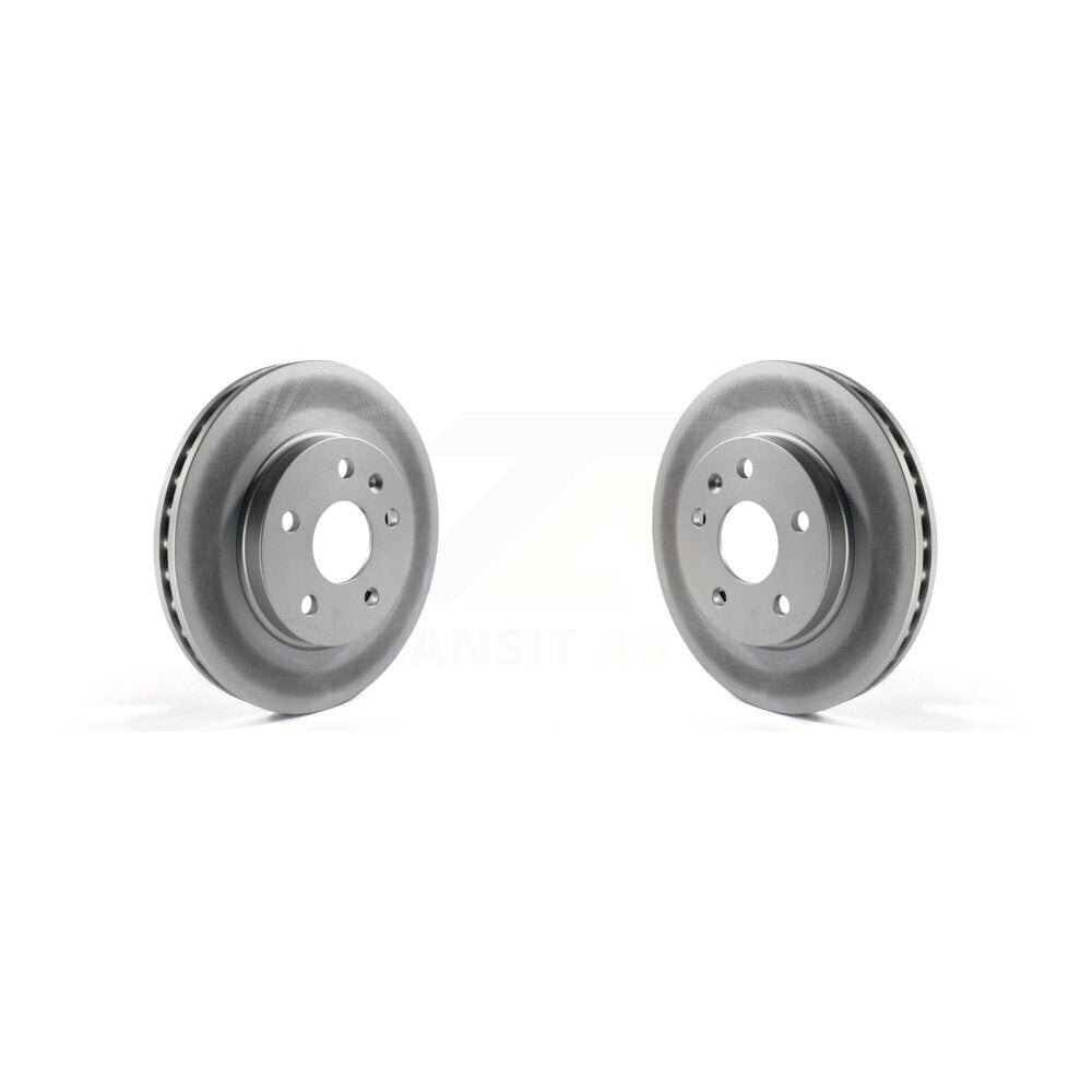 Coated Brake Rotors Front Pair For Chevrolet Malibu Buick Regal LaCrosse Limited