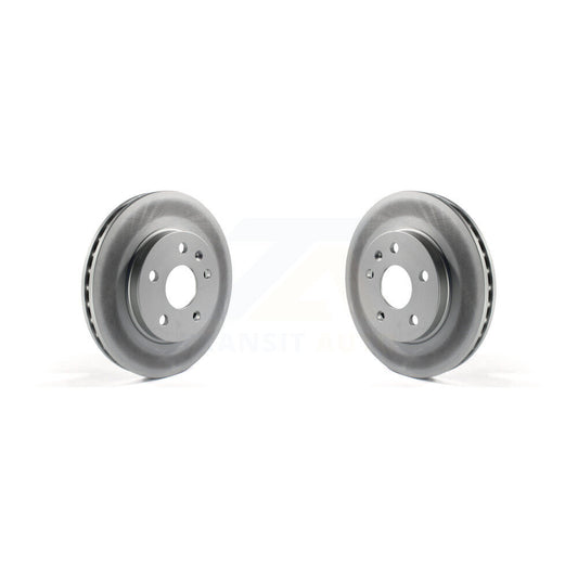 Coated Brake Rotors Front Pair For Chevrolet Malibu Buick Regal LaCrosse Limited