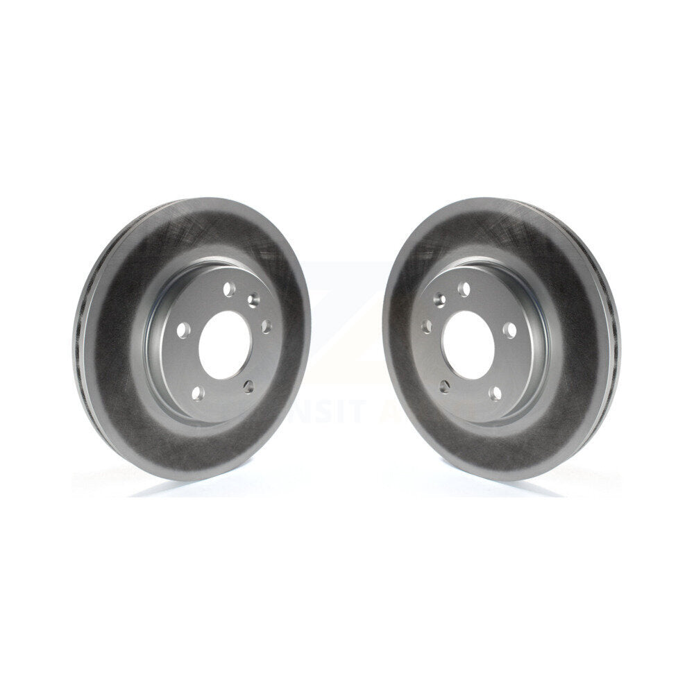 Coat Brake Rotor Front Pair For Chevrolet Equinox GMC Terrain Buick Cruze Malibu