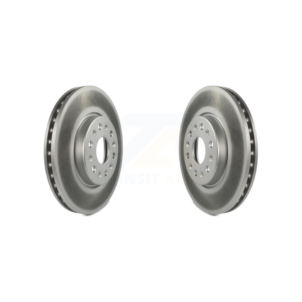Coated Brake Rotors Front Pair For Chevrolet Traverse GMC Acadia Blazer Buick EV