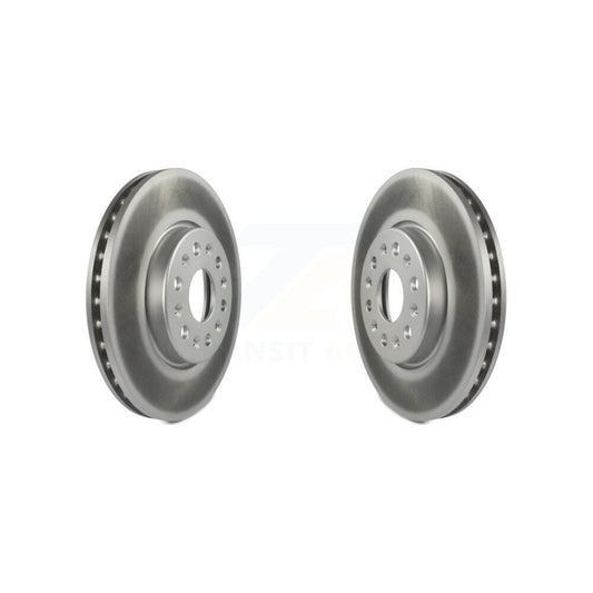 Coated Brake Rotors Front Pair For Chevrolet Traverse GMC Acadia Blazer Buick EV