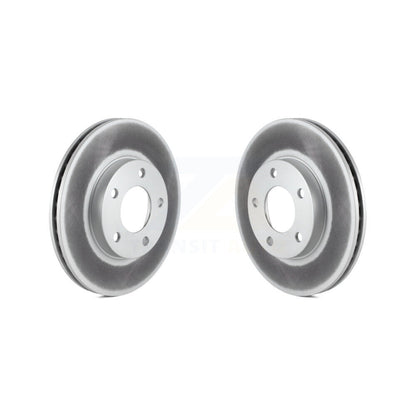 Coated Disc Brake Rotor Front Pair For Ford Escape Mazda Tribute Mercury Mariner