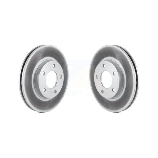 Coated Disc Brake Rotor Front Pair For Ford Escape Mazda Tribute Mercury Mariner