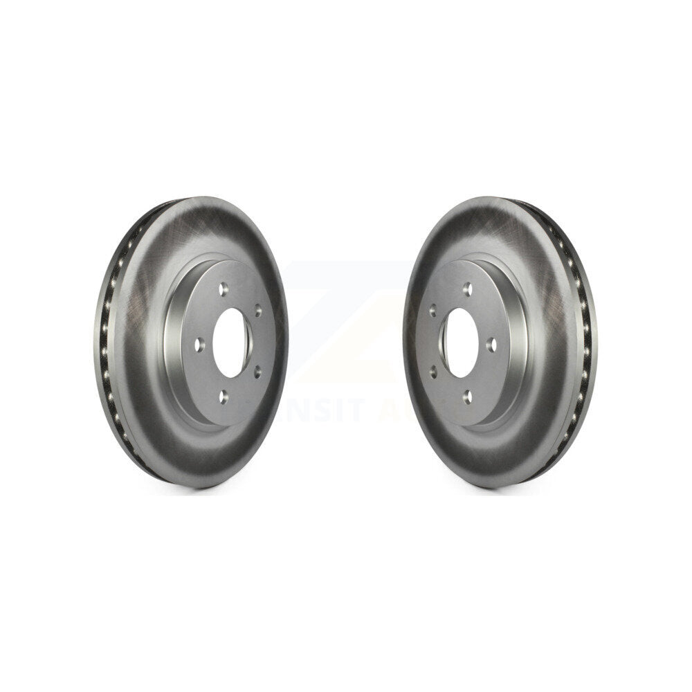 Coated Disc Brake Rotor Front Pair For Ford Escape Mazda Tribute Mercury Mariner