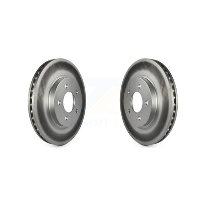 Coated Disc Brake Rotor Front Pair For Ford Escape Mazda Tribute Mercury Mariner