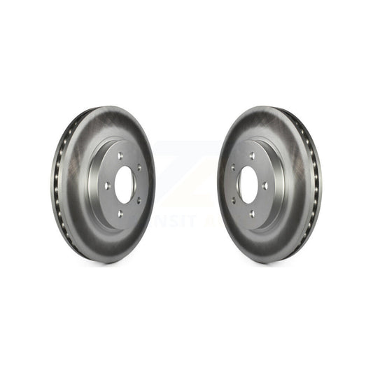 Coated Disc Brake Rotor Front Pair For Ford Escape Mazda Tribute Mercury Mariner