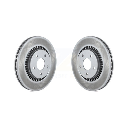 Coated Brake Rotors Front Pair For Ford Five Hundred Freestyle Taurus X Mercury